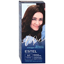 LOVE Крем-краска д/волос 5/7 шоколад Estel