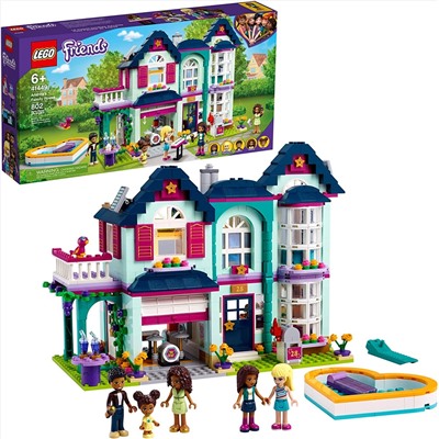 LEGO. Конструктор 41449 "Friends Andrea's Family House" (Дом семьи Андреа)