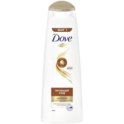 DOVE HAIR Шампунь 380мл Питающий уход