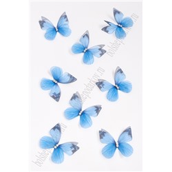 Бабочки шифоновые маленькие 3 см (10 шт) SF-4484, №21