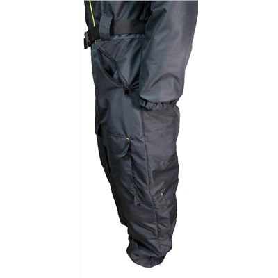 Костюм мужской "Scorpicore " зимний, куртка/полукомб.(Taslan/Fleece) черный К-477