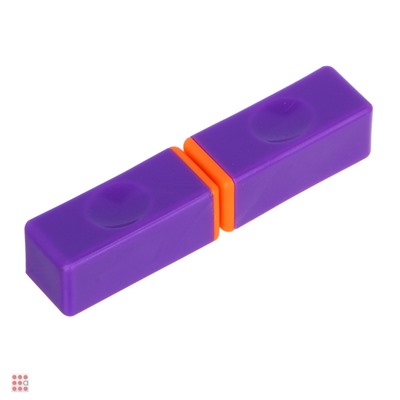 Игрушка антистресс Брик-Тик, пластик, магнит, 4х3, 2см, 6 цветов