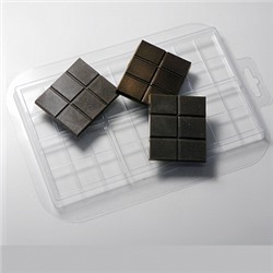 Форма для шоколада "Плитка 15 г", пластик