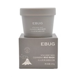 Очищающая грязевая маска  EBUG Volcanic Mud Cleansing Mud Mask 100 гр с вулканическим пеплом