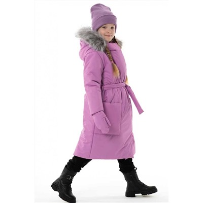 Зимнее пальто Мелиса пурпурный