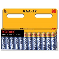 Батарейка  Kodak Max LR03 (мизинчик) 12шт.