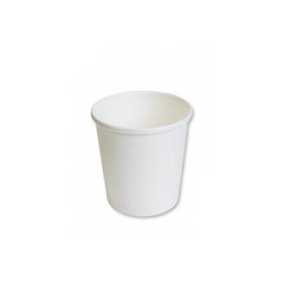 Контейнер бумажный для супа 500мл d-98мм ДНО Белый (540/45) РоссПак