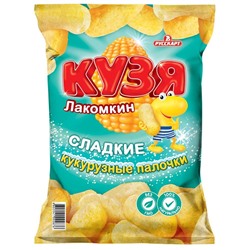 Кукурузные палочки Кузя Лакомкин сладкие Русскарт 140г