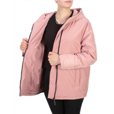 9356 PINK Куртка демисезонная женская RIKA (100 гр. синтепон) размер 52 российский