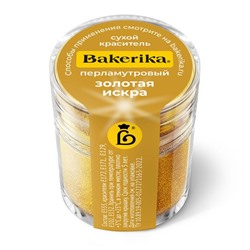 Краситель сухой перламутровый Bakerika «Золотая искра» 4 гр
