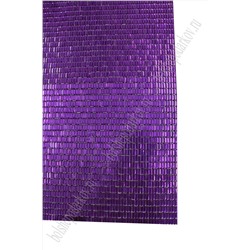 Стразы самоклеящ. прямоугольные на листе 40*24 см (SF-1184) темно-фиолетовый