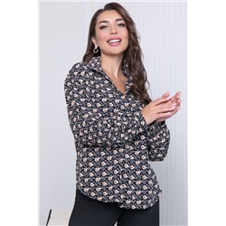 Женская блузка с объёмными рукавами