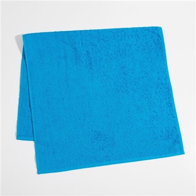 Полотенце в корзинке Этель «Модник» 50х90см, цв. голубой, 100% хл