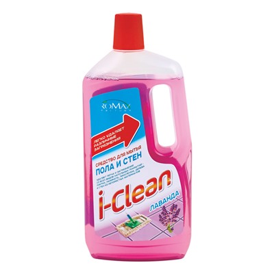 Средство для мытья пола и стен I-CLEAN Лаванда 1 литр