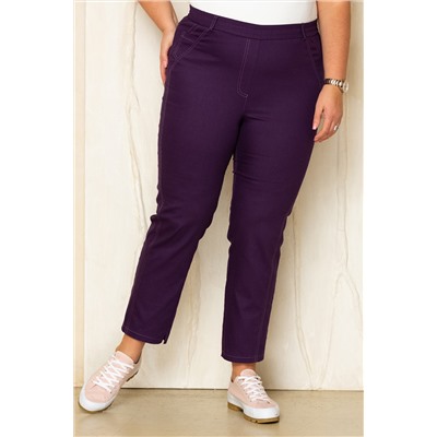 Женские брюки в фиолетовом цвете