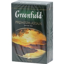 Greenfield. Premium Assam 100 гр. карт.пачка