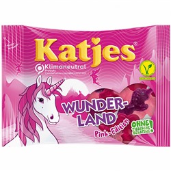 Жевательный мармелад Katjes Wunderland Pink Edition - единороги 200 гр
