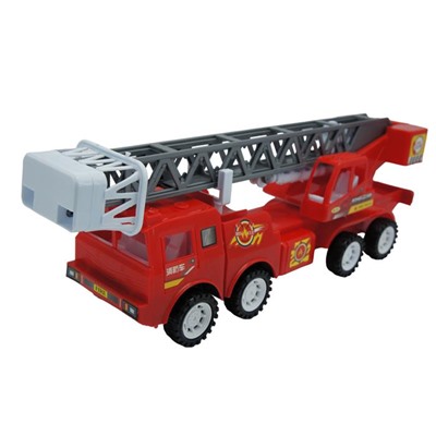 Пожарная машина (инерцион.) с лестницей 46*17см / коробка 8668