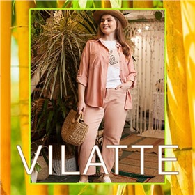 СП Vilatte - секрет вашего стиля: футболки, лонгсливы, джинсы, юбки, платья, рубашки, брюки, толстовки.