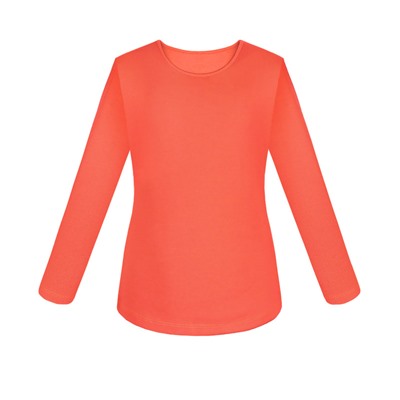 Оранжевая блузка для девочки 8084-ДО17