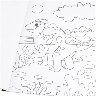 Раскраска   А3 Гигантская Динозавры 20л П-Пресс Р-8164