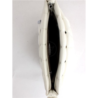 Сумка женская искусственная кожа VF-575015,  1отд+карм/перег,  плечевой ремень,  белый SALE 245395