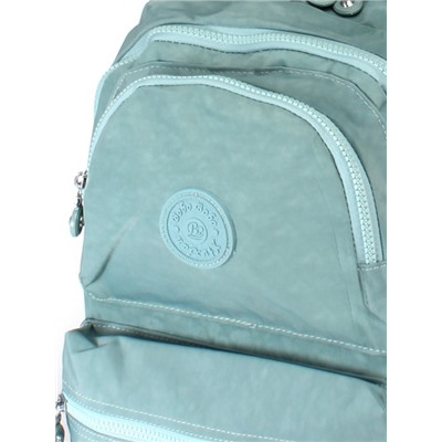 Рюкзак жен текстиль BoBo-6025, 2отд,  4внеш+1внут карм,  голубой 245297