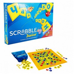 Mattel. Наст. игра "Scrabble" Джуниор арт.Y9736 (скраббл)