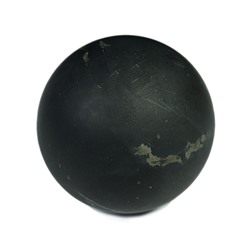 Шар из шунгита неполированный,  диаметр 80-85мм