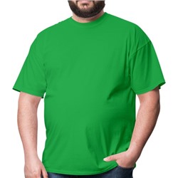 Футболка большого размера RexTex (зеленый)