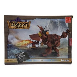 Конструктор Dragon Pirates 195дет. Дракон 25*18cм   / коробка 27408