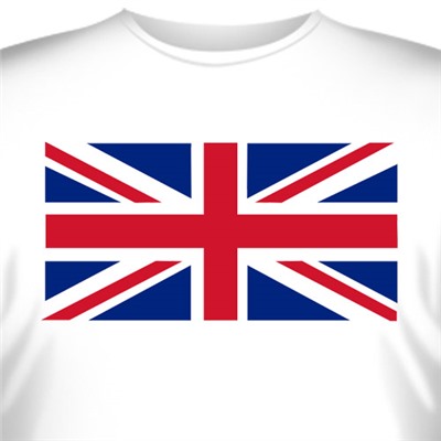 Футболка "Британский флаг"