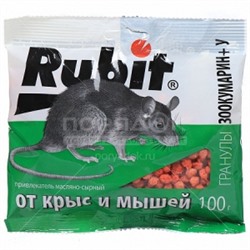 Рубит Зоокумарин + гранулы 100г сыр (ЛЕТТО) /50   22580