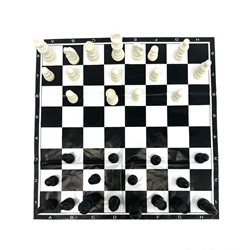 Шахматы (доска мягкая) 17*13см / пакет 25300