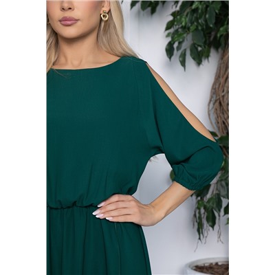 Платье Танго вдвоём (зеленое) П10293