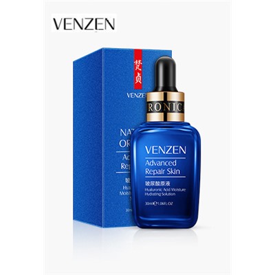 SALE! VENZEN Сыворотка для лица с гиалуроновой кислотой, омоложение и увлажнение, Hyaluronic Acid Advanced Repair Skin, 30 мл.