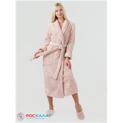 Женский халат с шалькой из велсофта  ВЗ-07 (102)