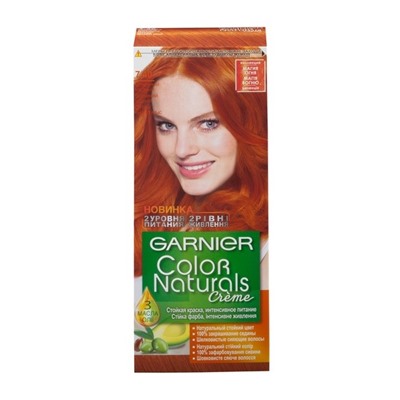 Краска д/волос COLOR NATURALS  7.40  Пленительный медный Garnier