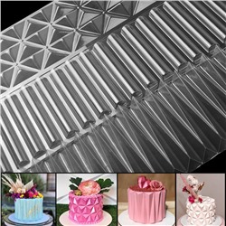 УЦЕНКА!Пластиковая 3D форма для украшения торта «Дизайн №5»
