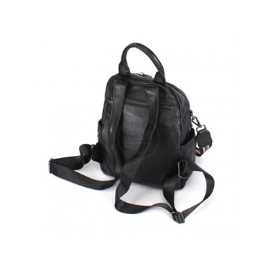 Рюкзак жен натуральная кожа OPI-8061-1,  2отд,  4внутр+4внеш/карм,  черный 243246