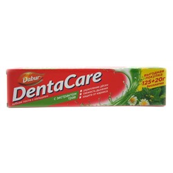 Зубная паста DENTACARE с экстрактом трав  125+20г (Индия)