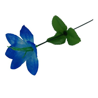 Цветок искусственный Колокольчик 40см Синий YL-36  (вып.по 40шт.)
