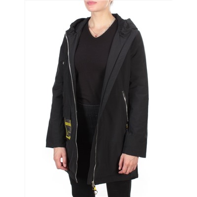 0828 BLACK Куртка демисезонная женская RIKA (100 гр. синтепон) размер 42 - российский