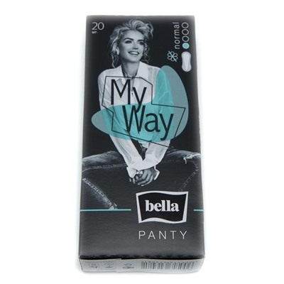 BELLA  Panty My Way sensitive 20шт. зеленая