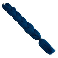 Канекалоны 60см д/плетения кос Голубой темный