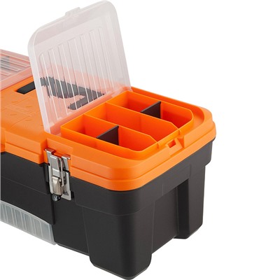 Ящик для инструментов Blocker Expert 20" с металлическими замками BR3931ЧРОР черный/оранжевый