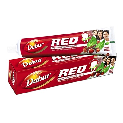 Dabur RED (РЭД зубная паста, Дабур), индийская, 100 г.