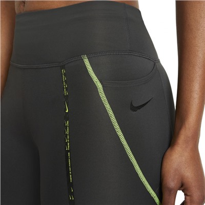 Тайтсы женские Nike M Women`s Epic Faster Mid-rise 7/8 Tights