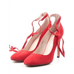 V-888 RED Туфли женские (натуральная замша) размер 37
