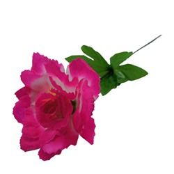 Цветок искусственный Пион 47см розовый с белой серединой YL-49 (выпис.по12шт)